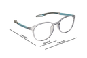 SPECSRAY EYEGLASSES ROUND  FULL RIM TR SHEET