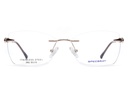 SpecsRay Metal Rim Less Cateye