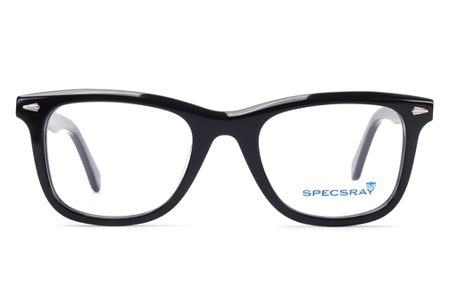 SpecsRay Square Full Rim (Black) [SS7402-1] [1196]