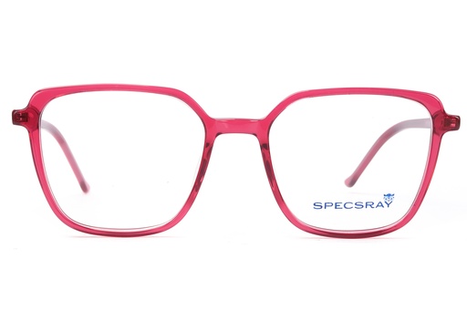 SpecsRay Full Rim Hexagon (Red) [81007] [1216]