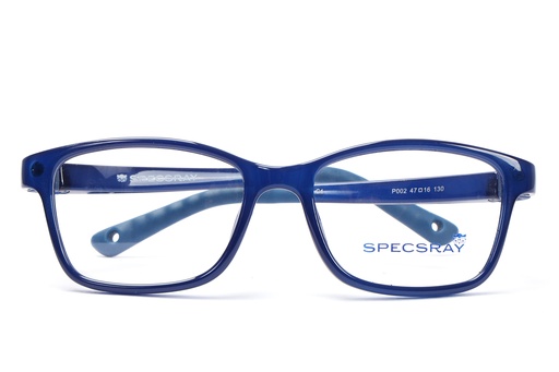 SpecsRay Full Rim Rectangle (Dark Blue) [P002] [1274]