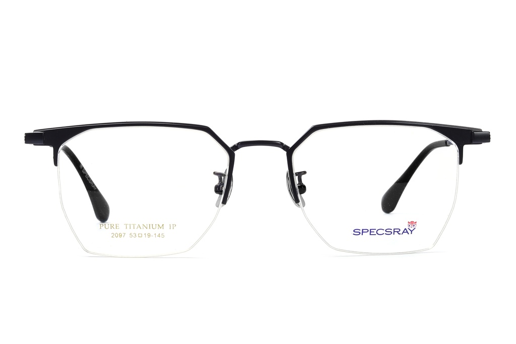 SpecsRay Half Rim Geometric
